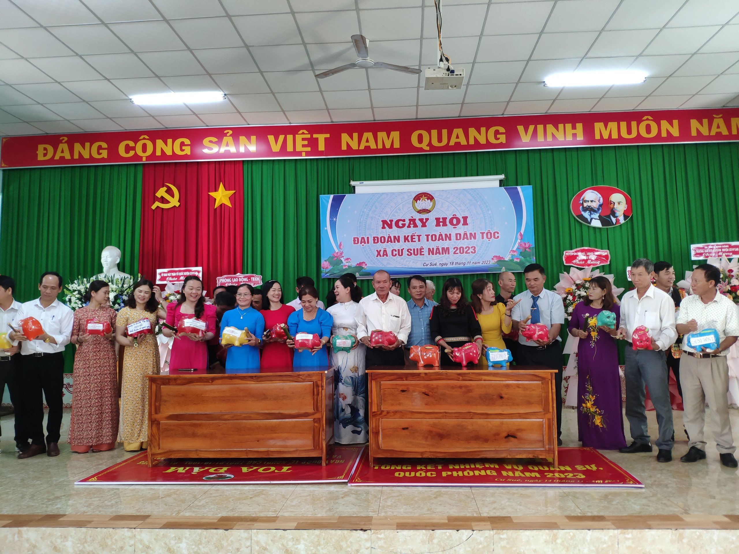 Xã Cư Suê tổ chức ngày hội đại đoàn kết các dân tộc lần thứ nhất, năm 2023